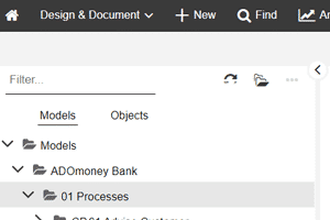 ADONIS NP Sample Content - ADOMoney Bank Processes